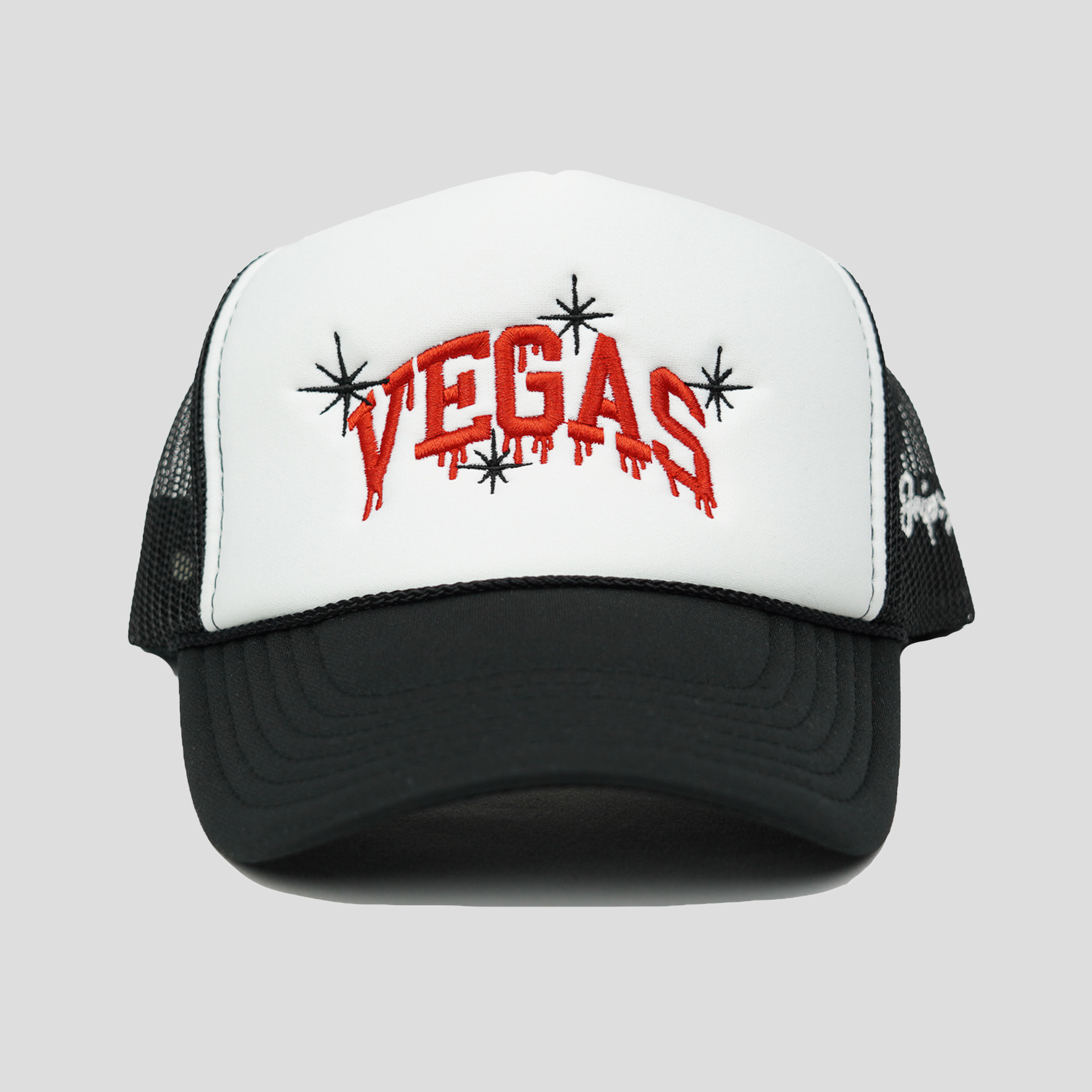 Vegas Dripping Trucker Hat (TWO-TONE)